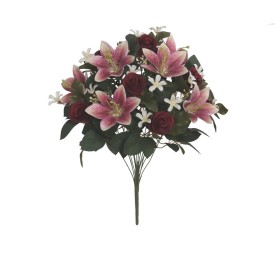 RAMO CAPULLOS-LILIUM (A) X13 50CM (ROJO)