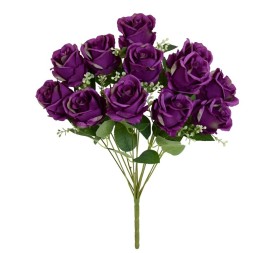 Mayorista Ramo Grande Encarado Capullos Violeta Decoración Santos