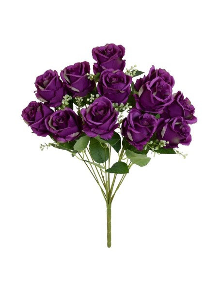 Mayorista Ramo Grande Encarado Capullos Violeta Decoración Santos