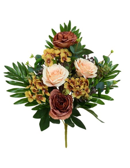 CONJUNTO ROSA-HORTENSIA (A)X12-60CM (OC)