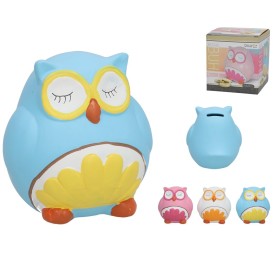 HUCHA BUHO 3 SURT CERAMICA 11,4X11X11,7 CM