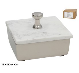 ORGANIZADOR CON TAPA CUADRADO 13X13X9CM