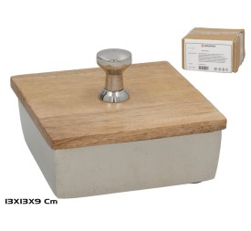 ORGANIZADOR CON TAPA CUADRADO 13X13X9CM LAIKA