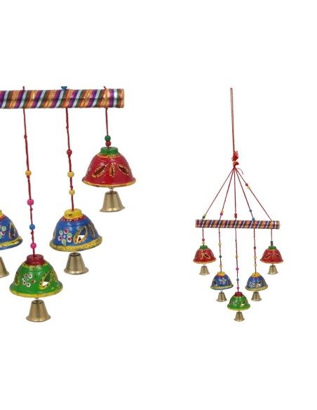 CARRILLON DE VIENTO 5 CAMPANAS 66CM