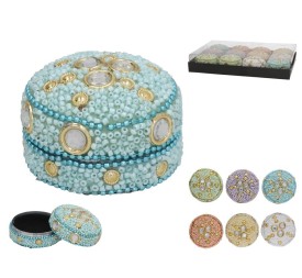 JOYERO DECORADO NIRAV 6CM 6 SURTIDOS