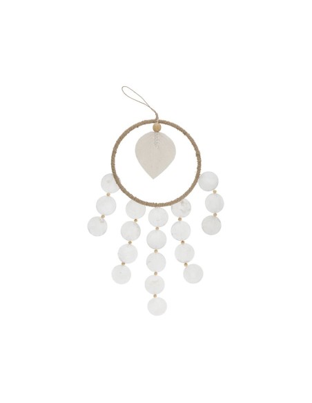 COLGANTE HOJA CLARA 50X24 CM