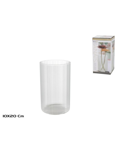 FLORERO TUBO ROCK 10X20