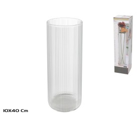 FLORERO TUBO ROCK  10X40