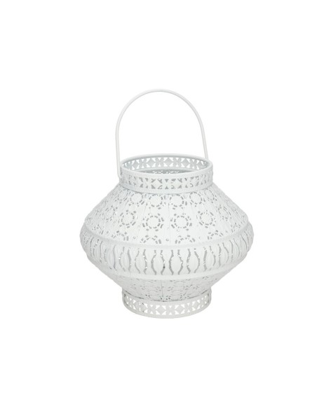 FAROL METAL BALY BLANCO 23X19,5 CM