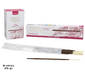 INCIENSO 25G 8 STICKS TULASI ENCHANTING ROSE