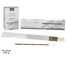 INCIENSO 25G 8 STICKS TULASI CLEASING WHITE SAGE