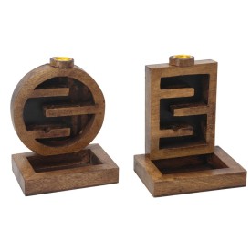 QUEMADOR DE INCIENSO JIVA 10X7,5X12CM 2 DISEÑOS