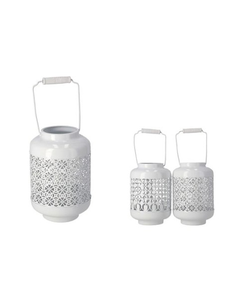 PORTAVELAS C/VASO CRISTAL BEAS 18X11CM