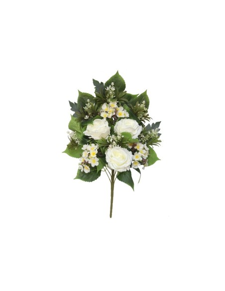 CONJUNTO ROSAS X 12 -59CM (BLANCO)