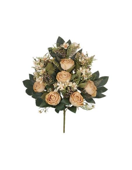 CONJUNTO ROSAS-MIX (A) X 12 -56CM (OCRE)