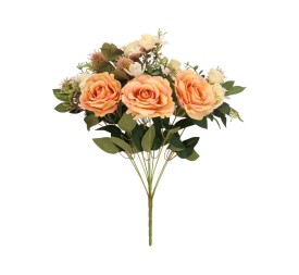 RAMO ROSAS-MIX (A) X 11 - 52 CM (CORAL)