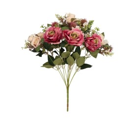 RAMO ROSAS-MIX (A) X 11 - 52 CM (FUCSIA)