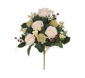 CONJUNTO ROSAS-ALLIUM X 18 - 53CM (CR)