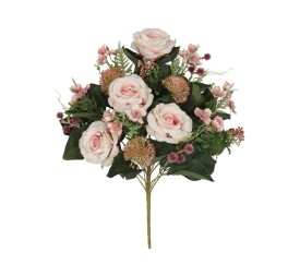 CONJUNTO ROSAS-ALLIUM X 18 - 53 CM (RS)