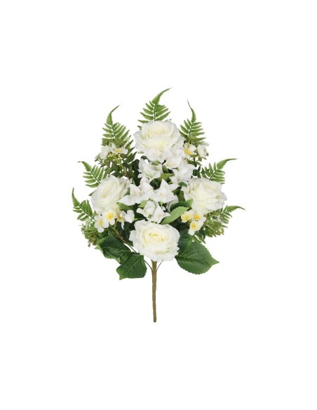 CONJUNTO ROSAS-BUGAMBILIA X11 -61CM (BL)