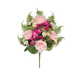 CONJUNTO ROSAS-BUGAMBILIA X11-61CM (FU)