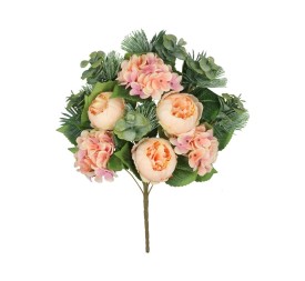 CONJUNTO PEONIAS-HORTENSIA X12-56CM (TE)