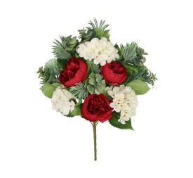 CONJUNTO PEONIAS-HORTENSIA X12-56CM (RJ)