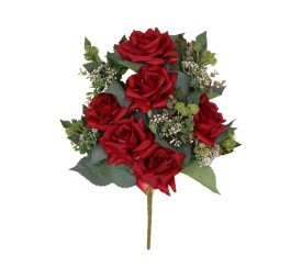 CONJUNTO ROSAS (A) X 11 - 60 CM (ROJO)