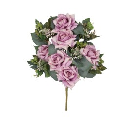 CONJUNTO ROSAS (A) X 11 -60 CM (VIOLETA)