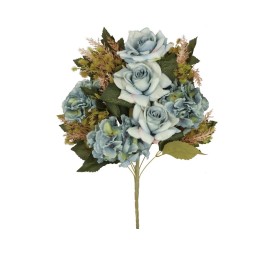 CONJUNTO ROSA-HORTENSIA (A) X11-56CM(AZ)