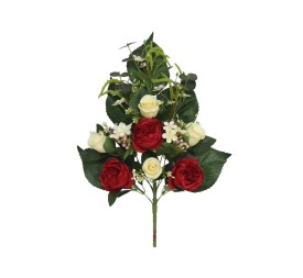 CONJUNTO ROSA INGLESA X 12 -56 CM (ROJO)