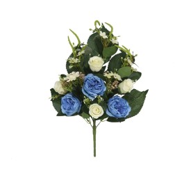 CONJUNTO ROSA INGLESA X 12 -56 CM (AZUL)