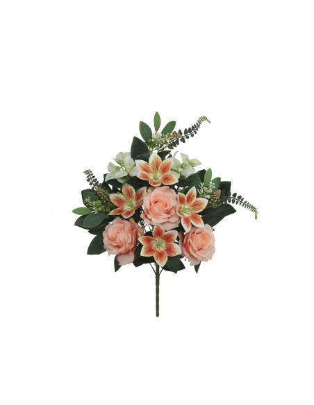 CONJUNTO ROSAS LILIUM X 12 58CM (TE)