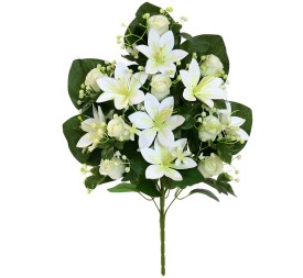 CONJUNTO CAPULLOS-LILIUM X15 -57CM (BL)