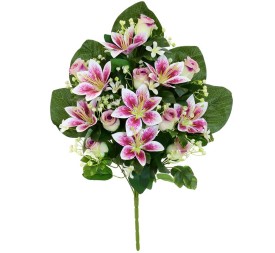 CONJUNTO CAPULLOS-LILIUM X15 -57CM (VIO)