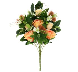CONJUNTO ROSAS MIXED X 9 -59CM (TE)