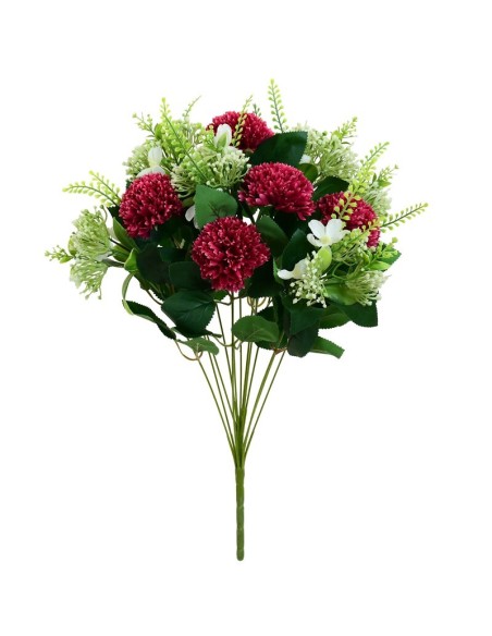 RAMO CRISANTEMO X 13 -57CM (FUCSIA)