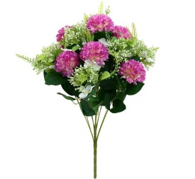 RAMO CRISANTEMO X 13 -57CM (VIOLETA)