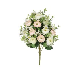 CONJUNTO RANUNCULUS X 11 - 56 CM (CREMA)