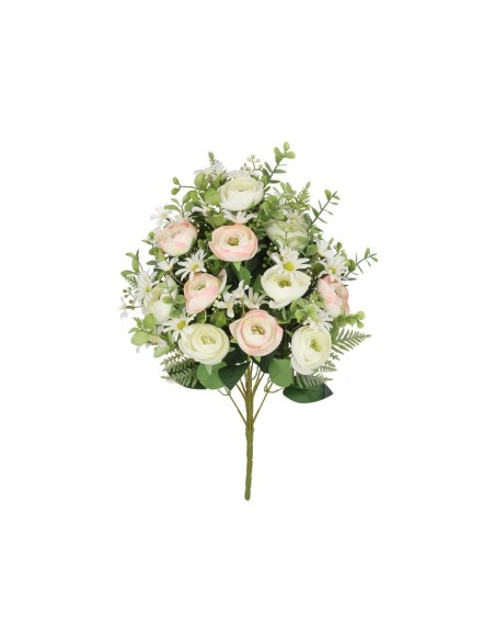 CONJUNTO RANUNCULUS X 11 - 56 CM (CREMA)