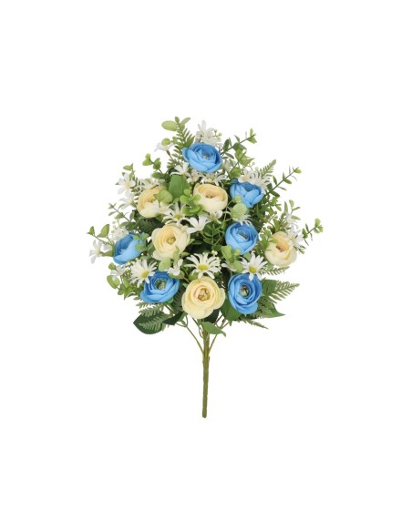 CONJUNTO RANUNCULUS X 11 - 56 CM (AZUL)