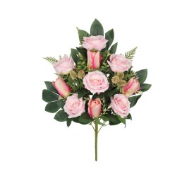 CONJUNTO ROSA-TULIPAN X 12 -56CM (ROSA)