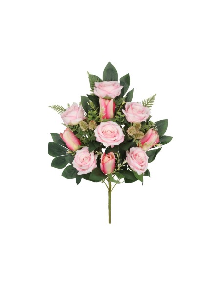 CONJUNTO ROSA-TULIPAN X 12 -56CM (ROSA)