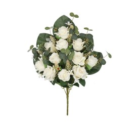 CONJUNTO ROSA-CAPULLO X 11 -56CM(BLANCO)