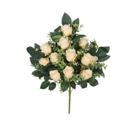 CONJUNTO CAPULLOS X 12 - 55 CM (CREMA)