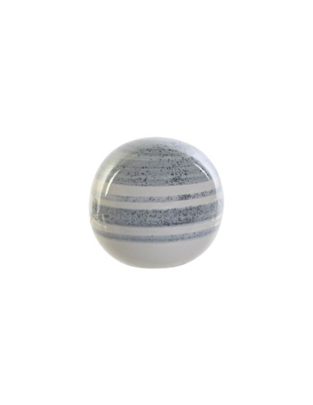 BOLA DECORACION GRES 9X9X9 BLANCO