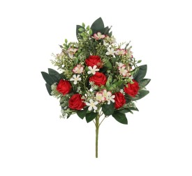 CONJUNTO ROSAS-STAR X 12 - 56 CM (ROJO)