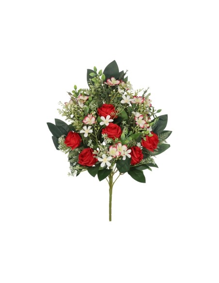 CONJUNTO ROSAS-STAR X 12 - 56 CM (ROJO)