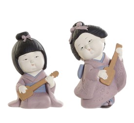 FIGURA RESINA 8X6X11 GEISHA MATE 2 SURT.