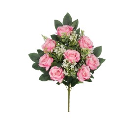 CONJUNTO ROSAS  MED X 12 - 56 CM (ROSA)